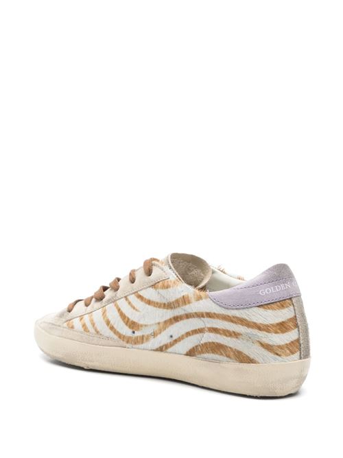 Zebra-Print Super Star Sneakers GOLDEN GOOSE | GWF00101F00750782997